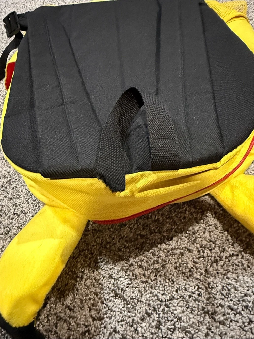Pikachu Yellow Kids Backpack with Poké Ball Front Pocket